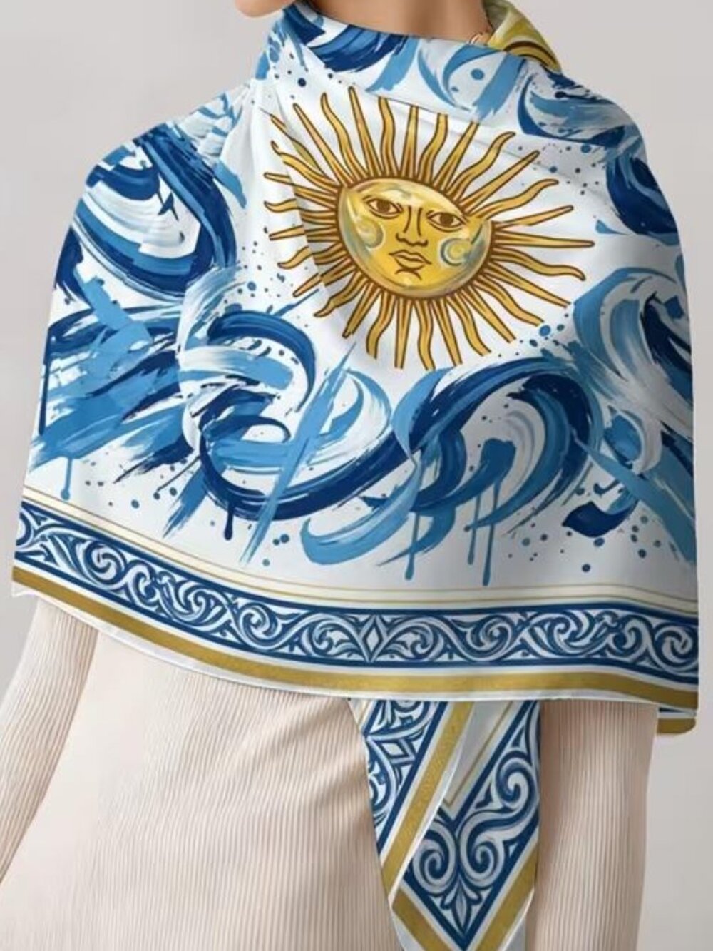 BRILLIANT SUN SCARF